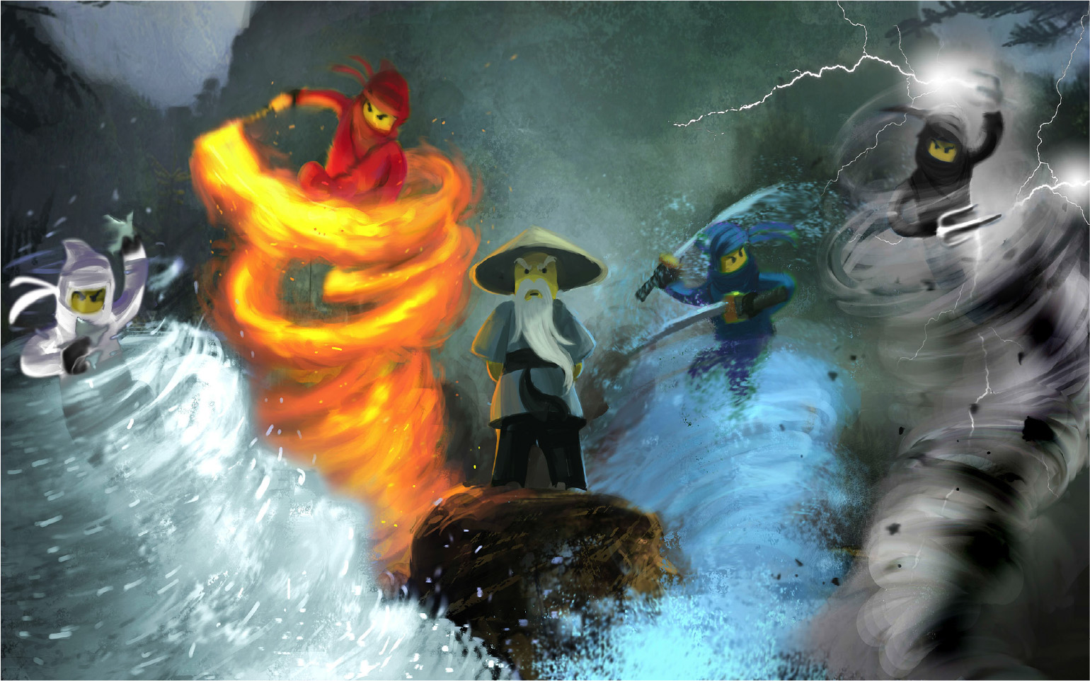 Ninjago concept art new arrivals